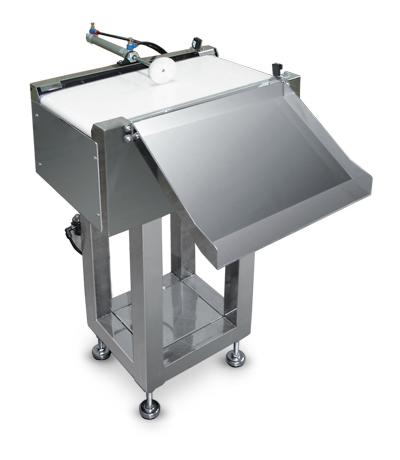 Check weigher & Metal detector:Pneumatic side thrust elimination-AC