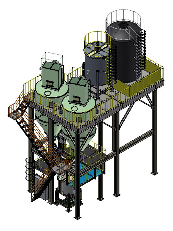 FARMING AND LIVESTOCK EQUIPMENT:Fly ash reuse system-Fly ash reuse system
